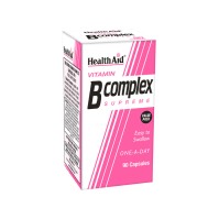HEALTH AID Β-COMPLEX 90 CAPS Σύμπλεγμα Βιταμινών Β, 90 caps