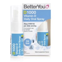 Better You DLUX 1000iu D3 Υπογλώσσιο Spray 15ml (100 Ψεκασμοί)