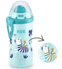 Nuk Παιδικό Ποτηράκι Flexi Cup  από Πλαστικό Μπλε* 300ml για 12m+