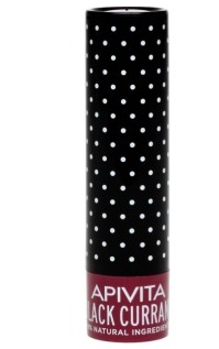 Apivita Black Currant Lip Care με Φραγκοστάφυλο,Μπορντό Φυσικό Χρώμα 4.4gr