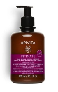 Apivita Intimate Care Lady  Απαλό Υγρό Καθαρισμού για Την Ευαίσθητη Περιοχή με Αλόη & Πρόπολη 300ml