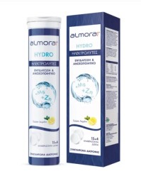 ALMORA Plus Hydro Ηλεκτρολύτες με Μαγνήσιο & Ψευδάργυρο 20 Αναβράζοντα Δισκία