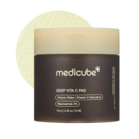 Medicube Deep Vita C Pad – Δίσκοι Απολέπισης με Βιταμίνη C για Λάμψη & Κατά των Κηλίδων 150g 70(pads)