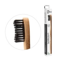 THE HUMBLE CO. BRUSH - ADULT BLACK CHARCOAL - SOFT