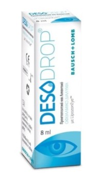 Bausch & Lomb Desodrop Eye Drops Οφθαλμικό Διάλυμα για την Φροντίδα των Ματιών, 8ml