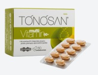 Tonosan Multivitamin 50+ Συμπλήρωμα Διατροφής Για Την Eνέργεια & Τόνωση Για Ηλικίες άνω των 50 Ετών 60 Δισκία
