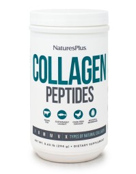 Natures Plus Collagen Peptides Συμπλήρωμα Διατροφής Πεπτιδίων Κολλαγόνου για Υγιή Μαλλιά, Δέρμα, Νύχια & Αρθρώσεις 294g