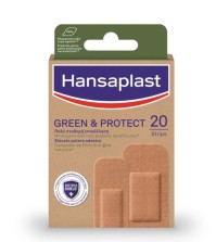 Hansaplast Green & Protect Βιώσιμα Υφασμάτινα Επιθέματα Δύο Διαστάσεων 20 Τεμάχια