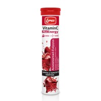 Lanes Vitamin C 500mg Plus Energy Για Ενίσχυση Ανοσοποιητικού & Ενέργεια Με Γεύση Κεράσι, 20 Αναβράζουσες Ταμπλέτες