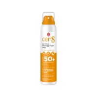 Vican Cer8 Active Protection Mist Αντηλιακό Πολύ Υψηλής Προστασίας Με Citronella & Andiroba για Πρόσωπο & Σώμα SPF50+ 125ml