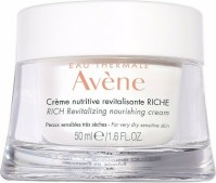 Avene Revitalizing Nourishing Rich Ενυδατική Κρέμα Προσώπου για Ξηρές/Ευαίσθητες Επιδερμίδες κατά των Ατελειών 50ml