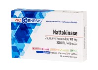 Viogenesis Nattokinase 100 mg Ένζυµο Νατοκινάση 2000 FU ανά κάψουλα 30 caps