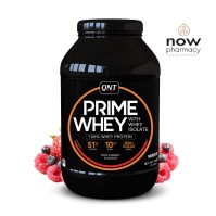 QNT Prime Whey 100 % Whey Isolate & Concentrate Blend Triple Berry 908gr
