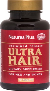 Natures Plus Ultra Hair η Πληρέστερη Φόρμουλα που Έχει Δημιουργηθεί για Επανόρθωση Τρίχας, 60 Ταμπλέτες