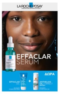 La Roche Posay Promo Περιλαμβάνει: Effaclar Serum 30ml & Effaclar Gel 50ml & Anthelios Oil Correct Spf50+, 3ml