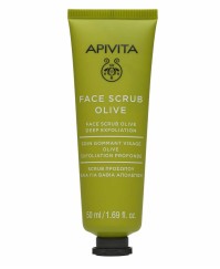 Apivita Face Scrub With the Olive Βαθιάς Απολέπισης με Ελιά, 50ml