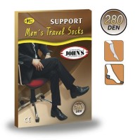 JOHNS ΚΑΛΤΣΕΣ ΚΑΤΩ ΓΟΝΑΤΟΣ 280DEN 17-20mmHg  2144127 ΑΝΔΡΙΚΕΣ BEIGE 5 (ΖΕΥΓΑΡΙ)