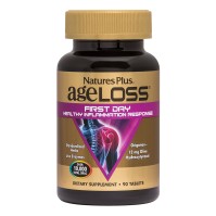 Natures Plus AgeLoss First Day Healthy Inflammation Response Ισχυρή Αντιοξειδωτική Φόρμουλα, 90 κάψουλες