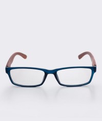 Frog Optical Γυαλιά Πρεσβυωπίας Μπλε- Ξύλινο Χρώμα, Code:F137 +3.50
