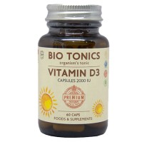 BIO TONICS VITAMIN D3 2000iu 60 CAPS
