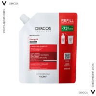 VICHY Dercos Energy+ Σαμπουάν Κατά της Τριχόπτωσης Refill 400ml