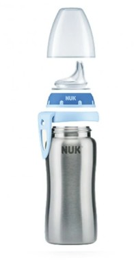 Nuk Active Cup από Ανοξείδωτο Ατσάλι Μπλε 12m+ 215m