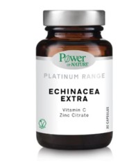 Power Health Platinum Range Echinacea Extra- Με εκχύλισμα Εχινάκεια βιταμίνη C και κιτρικό ψευδάργυρο, 30caps