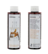 Korres Σαμπουάν για Βαμμένα Μαλλιά, με Ηλίανθο & Τσάι του Βουνού (1+1 ΔΩΡΟ), 2 x 250ml
