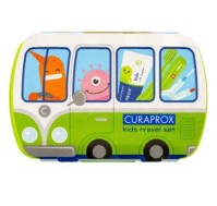 Curaprox Kids Travel Set 6-12 ετών | Οδοντόβουρτσα & Οδοντόκρεμα πράσινο