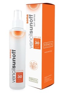 Vencil Sunoff Soma SPF30 Αντιηλιακή Λοσιόν Σώματος με Αντισηπτική Δράση, 150ml