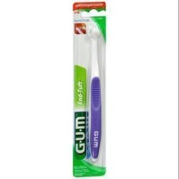 Gum 308 End Tuft Tapered Trim Μωβ, Oδοντόβουρτσα με μικρή κεφαλή για την αντιμετώπιση ιδιαίτερων περιπτώσεων
