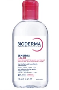 Bioderma Sensibio H2O AR Micellaire Νερό Καθαρισμού για Ευαίσθητο Δέρμα με Ερυθρότητα 250ml