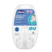 Chicco Physio Θηλές από Σιλικόνη Γρήγορης Ροής για 4+ μηνών 2τμχ