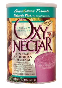 Natures Plus Oxy Nectar Αντιοξειδωτικό Ρόφημα με γεύση Φράουλα 594gr