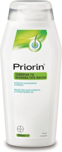Priorin Σαμπουάν PRIORIN Για κανονικά / ξηρά μαλλιά 200ml