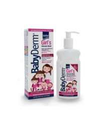 Intermed Babyderm Girls Intimate Wash, Καθαριστικό Ευαίσθητης Περιοχής για Κορίτσια 300ml