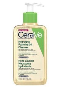 CeraVe Hydrating Foaming Cleansing Oil Λάδι καθαρισμού για κανονικό έως πολύ ξηρό δέρμα 236ml
