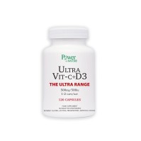 Power Of Nature Ultra Vit-C + D3 120caps (Συμπλήρωμα Διατροφής με Βιταμίνη C & D3)