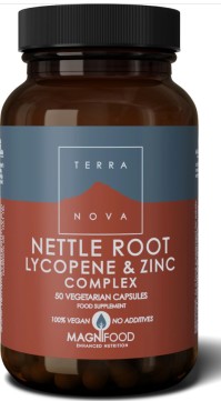 TerraNova Nettle Root, Lycopene & Zinc Complex Συμπλήρωμα για την Υγεία του Προστάτη 50 φυτικές κάψουλες