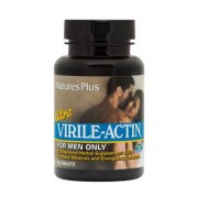 Natures Plus Ultra Virile-Actin Συμπλήρωμα Διατροφής για Τόνωση του Ανδρικού Οργανισμού & Ενίσχυση της Ερωτικής Διάθεσης 60tabs