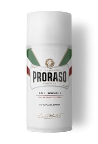 Proraso Sensitive Skin Shaving Foam Αφρός Ξυρίσματος Για Ευαίσθητες Επιδερμίδες με Βρώμη & Πράσινο Τσάι 300ml