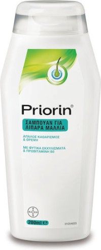 Priorin Σαμπουάν για Λιπαρά μαλλιά 200ml