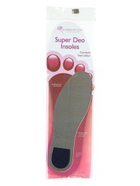 Vican Carnation Footcare Super Deo Insoles Ειδικοί αντιμικροβιακοί πάτοι κατά της κακοσμίας