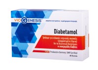 Viogenesis Diabetamol για τη Διαχείριση του Σακχαρώδη Διαβήτη, 60tabs