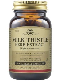 Solgar Milk Thistle Herb Extract, 60 Φυτικές Κάψουλες