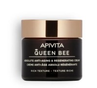 Apivita Queen Bee Κρέμα Απόλυτης Αντιγήρανσης Πλούσιας Υφής με Βασιλικό Πολτό Ελεγχόμενης Αποδέσμευσης 50ml