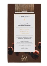 KORRES Βαφή Argan Oil Ageless Colorant, 7.73 Χρυσή Μόκα