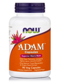 Now Foods Adam Superior Mens Multi Συμπλήρωμα Διατροφής για την Υγεία του Προστάτη 90 Φυτικές Κάψουλες
