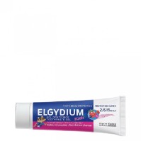 Elgydium Toothpaste Kids Red Berries 2-6 Ετών 1000ppm 50ml
