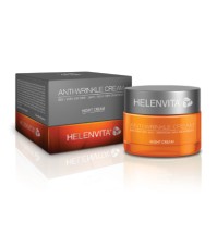 Helenvita Anti Wrinkle Night Cream Dry/Very Dry Skin Αντιρυτιδική Κρέμα Νυκτός για Ξηρές Επιδερμίδες, 50ml
